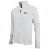 Malbon Golf Pullover - Flyer Ironworks QZ - White FA26