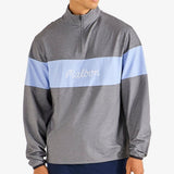 Malbon Golf Pullover - Horizon QZ - Black Chambray FA26