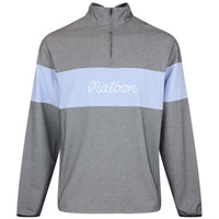 Malbon Golf Pullover - Horizon QZ - Black Chambray FA26