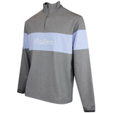 Malbon Golf Pullover - Horizon QZ - Black Chambray FA26