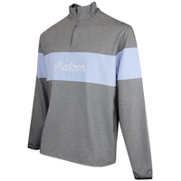 Malbon Golf Pullover - Horizon QZ - Black Chambray FA26
