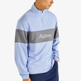 Malbon Golf Pullover - Horizon QZ - Blue Chambray FA26