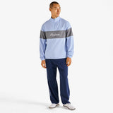 Malbon Golf Pullover - Horizon QZ - Blue Chambray FA26