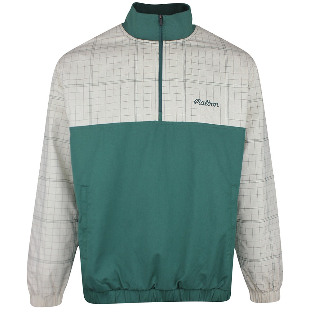 Malbon Golf Pullover - Spruce QZ - Hunter Green HO25