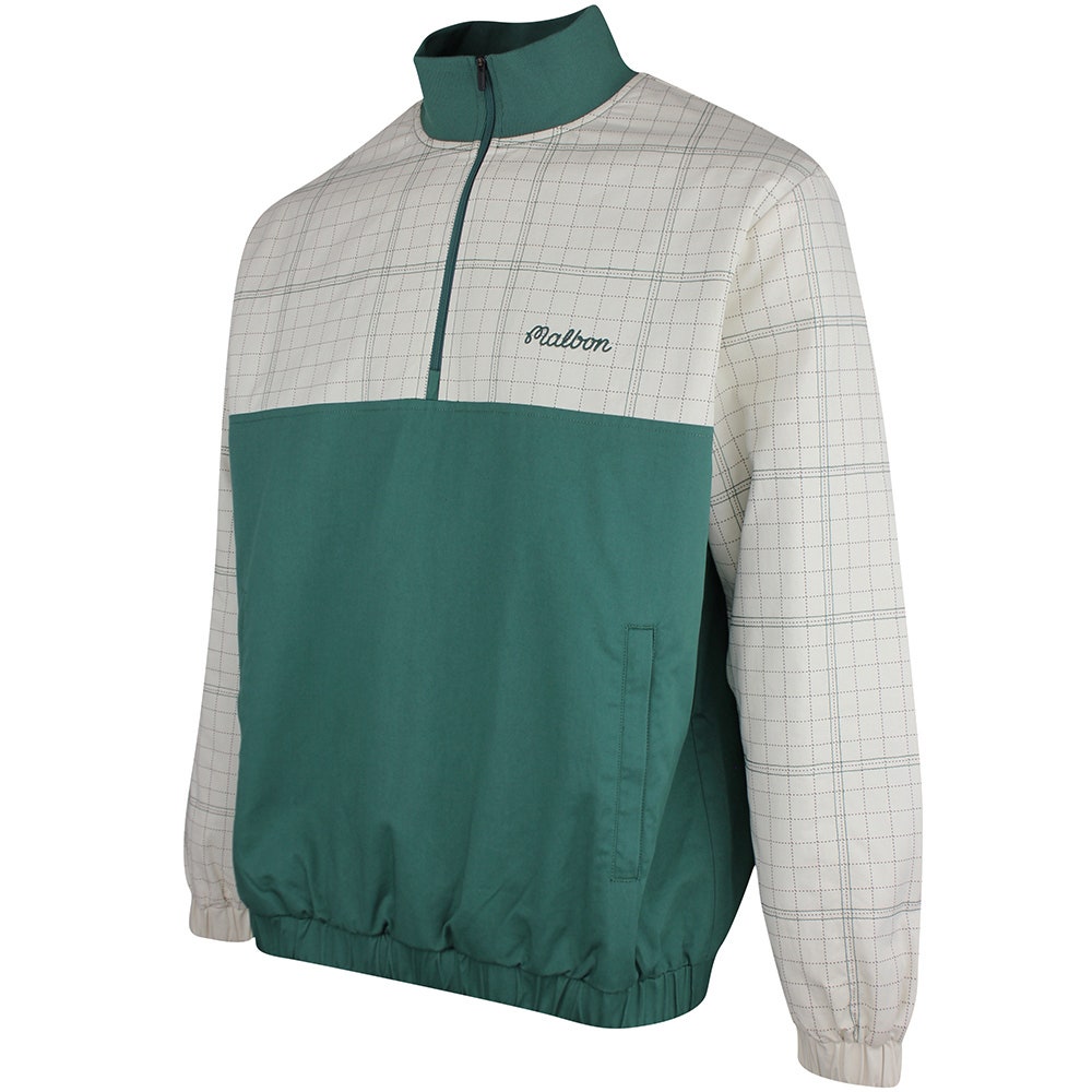 Malbon Golf Pullover - Spruce QZ - Hunter Green HO25