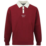 Malbon Golf Shirt - Bettinardi Rugby Polo - Cabernet SU26