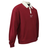 Malbon Golf Shirt - Bettinardi Rugby Polo - Cabernet SU26