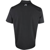 Malbon Golf Shirt - Evergreen M Icon Performance Pique - Black SS25