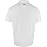 Malbon Golf Shirt - Evergreen M Icon Performance Pique - White SS25