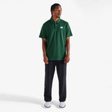Malbon Golf Shirt - Fairway Baldwin Tech Polo - Forest FA25