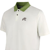 Malbon Golf Shirt - Fairway Hex Polo - Ivory FA26
