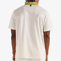 Malbon Golf Shirt - Fairway Hex Polo - Ivory FA26