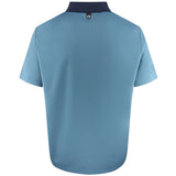 Malbon Golf Shirt - Fairway Hex Polo - Slate FA26