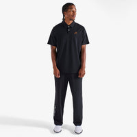 Malbon Golf Shirt - Fairway Icon Polo - Black SS26