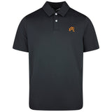 Malbon Golf Shirt - Fairway Icon Polo - Black SS26