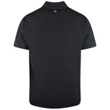 Malbon Golf Shirt - Fairway Icon Polo - Black SS26
