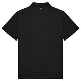 Malbon Golf Shirt - Fairway Icon Polo - Black - White SS26