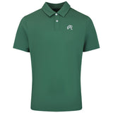Malbon Golf Shirt - Fairway Icon Polo - Forest SS26