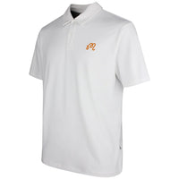 Malbon Golf Shirt - Fairway Icon Polo - White - Marmalade SS26