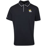 Malbon Golf Shirt - Fairway Monarch Polo - Black FA25