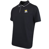 Malbon Golf Shirt - Fairway Monarch Polo - Black FA25