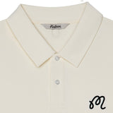Malbon Golf Shirt - Fairway Polo - Ivory SS26