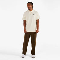 Malbon Golf Shirt - Fairway Polo - Ivory SS26