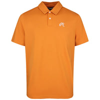 Malbon Golf Shirt - Fairway Polo - Marmalade SS26