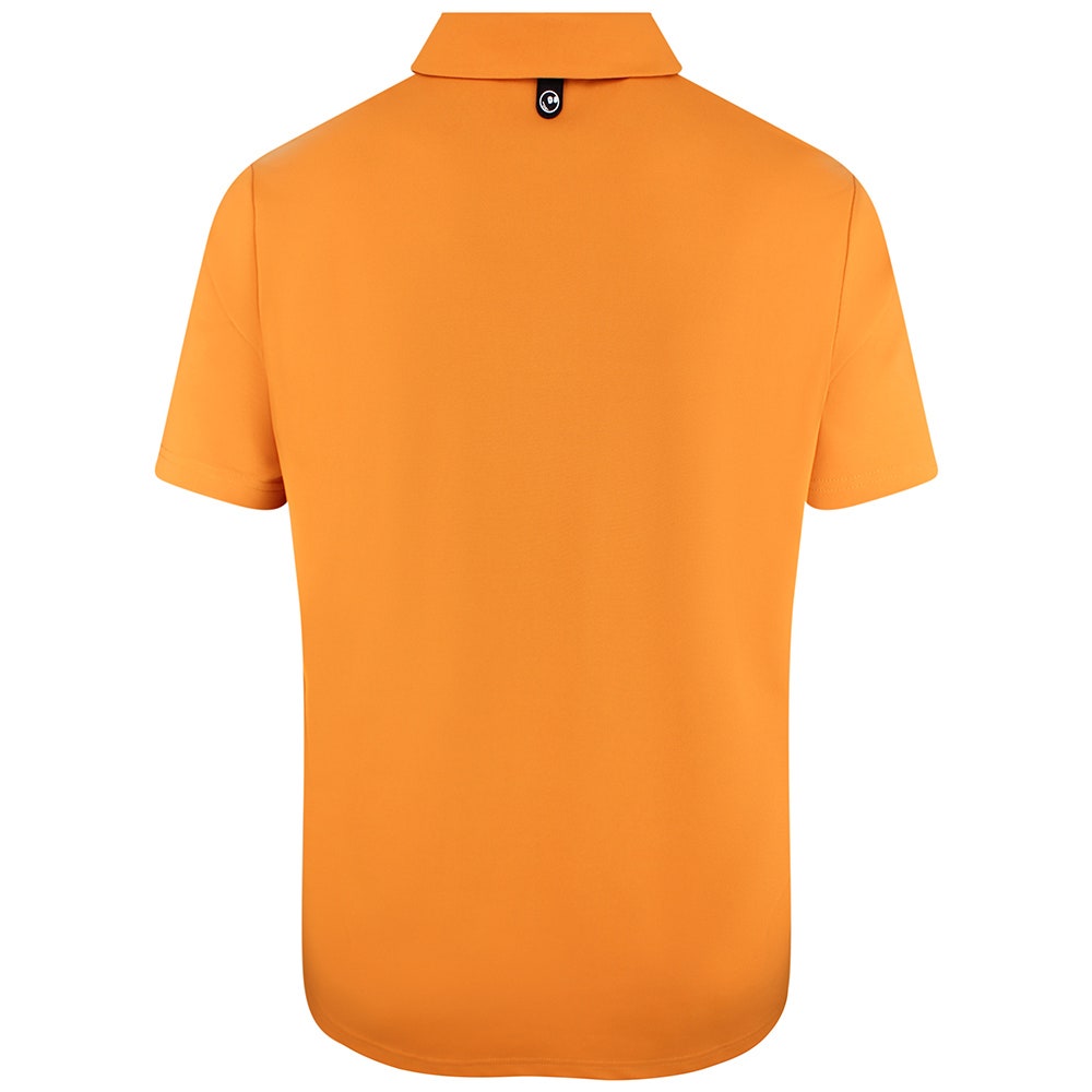 Malbon Golf Shirt - Fairway Polo - Marmalade SS26