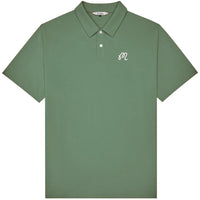 Malbon Golf Shirt - Fairway Polo - Olivine SS26