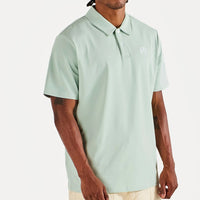 Malbon Golf Shirt - Fairway Polo - Surf Spray SU26