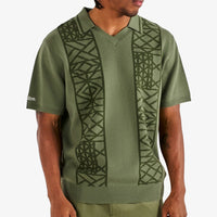 Malbon Golf Shirt - Habana Polo - Olivine SS26