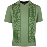 Malbon Golf Shirt - Habana Polo - Olivine SS26