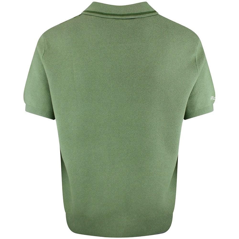 Malbon Golf Shirt - Habana Polo - Olivine SS26
