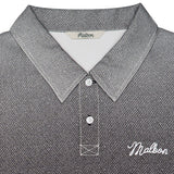 Malbon Golf Shirt - Ironfade Polo - Black FA26