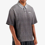 Malbon Golf Shirt - Ironfade Polo - Black FA26