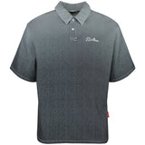 Malbon Golf Shirt - Ironfade Polo - Black FA26