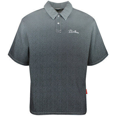 Malbon Golf Shirt - Ironfade Polo - Black FA26