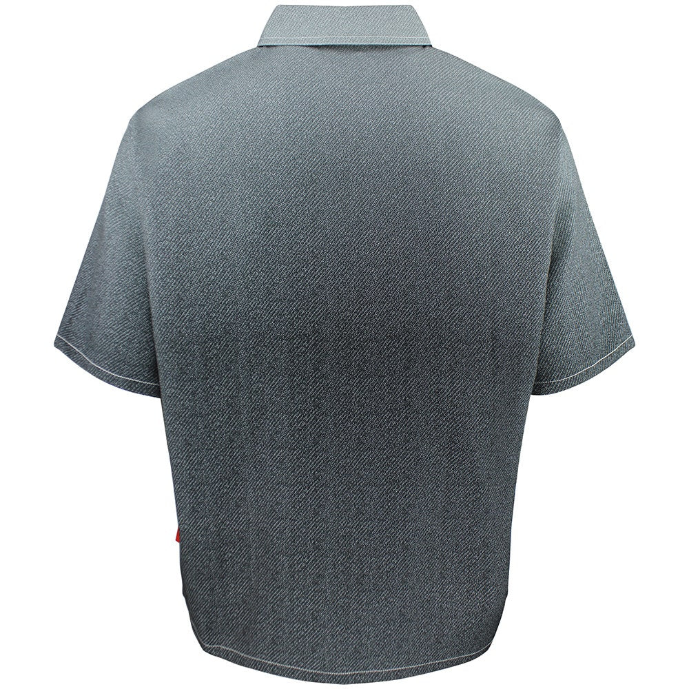 Malbon Golf Shirt - Ironfade Polo - Black FA26