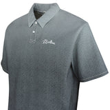 Malbon Golf Shirt - Ironfade Polo - Black FA26