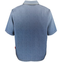 Malbon Golf Shirt - Ironfade Polo - Dusty Navy FA26
