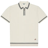 Malbon Golf Shirt - Navarro Polo - Cream SU26