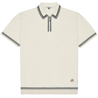 Malbon Golf Shirt - Navarro Polo - Cream SU26