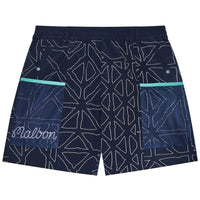 Malbon Golf Shorts - Mesh Basket Pocket Short - Midnight SS26