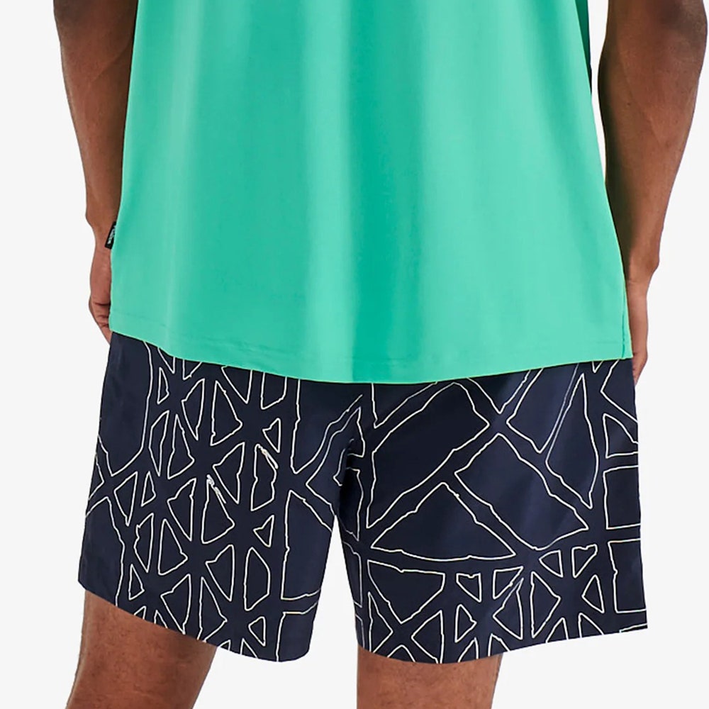 Malbon Golf Shorts - Mesh Basket Pocket Short - Midnight SS26
