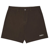 Malbon Golf Shorts - Ripley Coolcore Short - Brown SS26