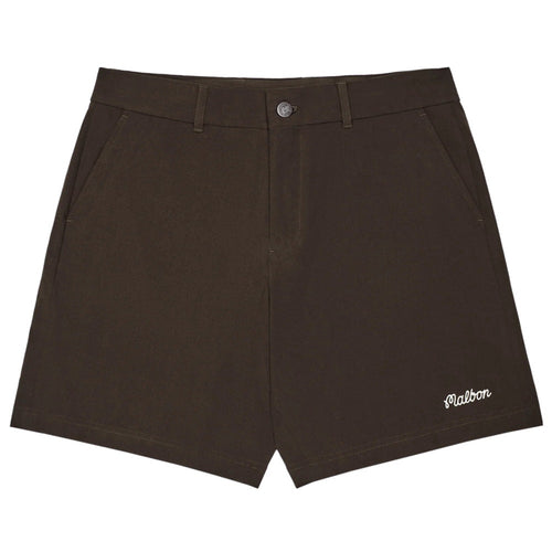 Malbon Golf Shorts - Ripley Coolcore Short - Brown SS26