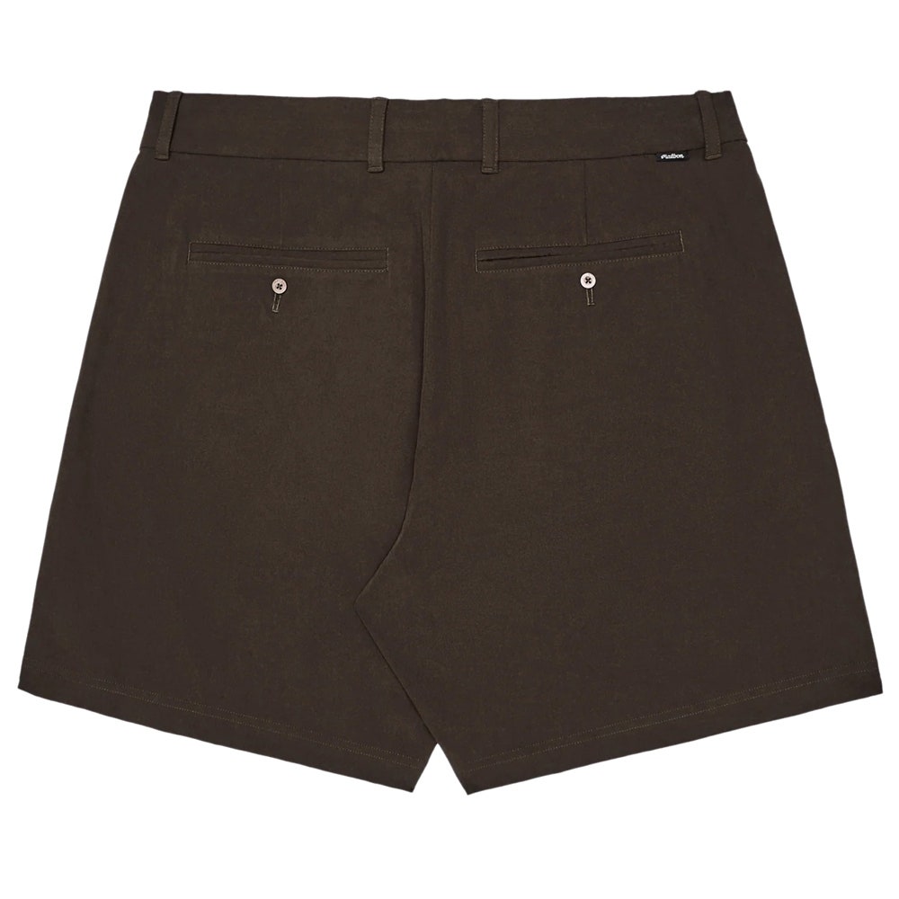 Malbon Golf Shorts - Ripley Coolcore Short - Brown SS26