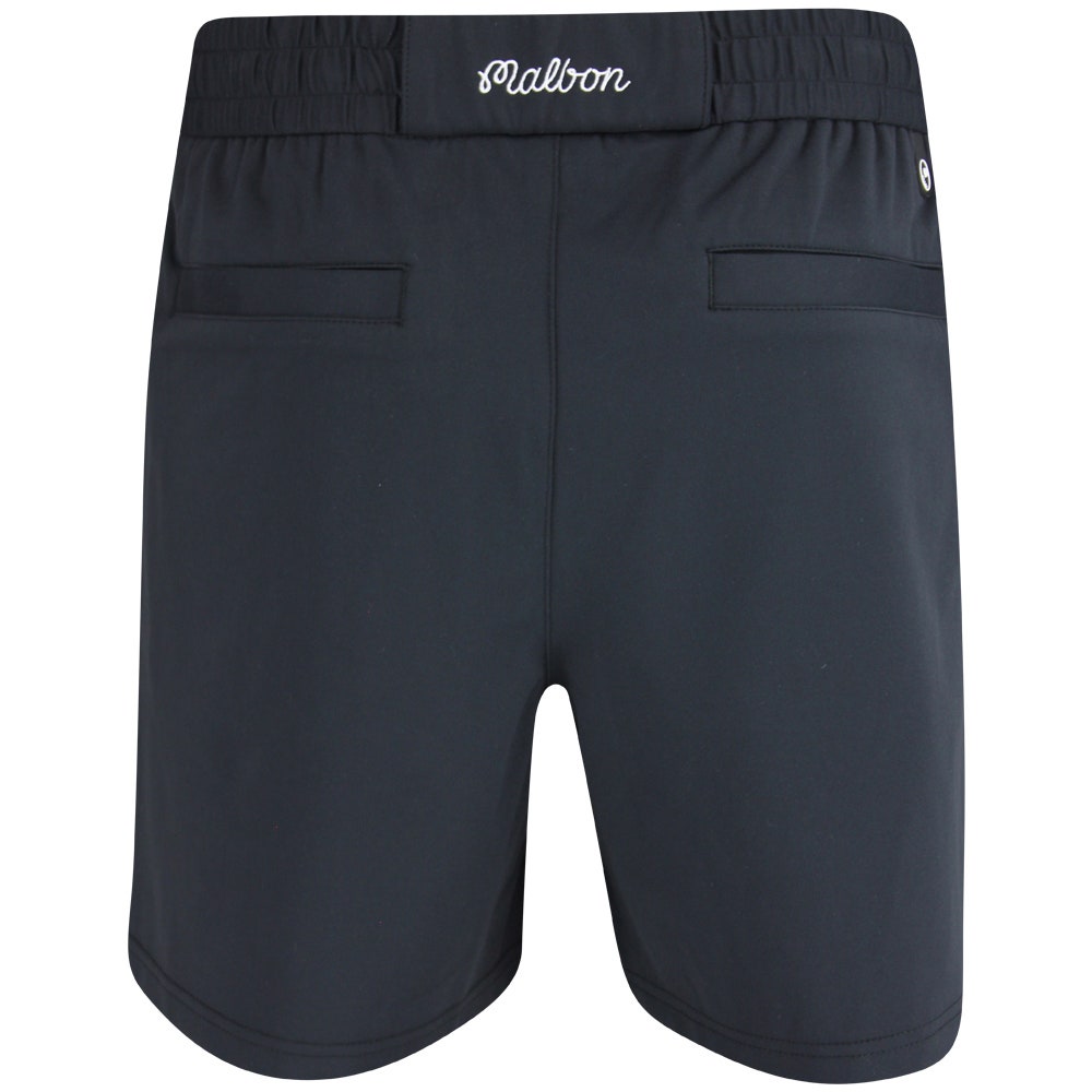 Malbon Golf Shorts - Scooter Coolcore Short - Black SS26