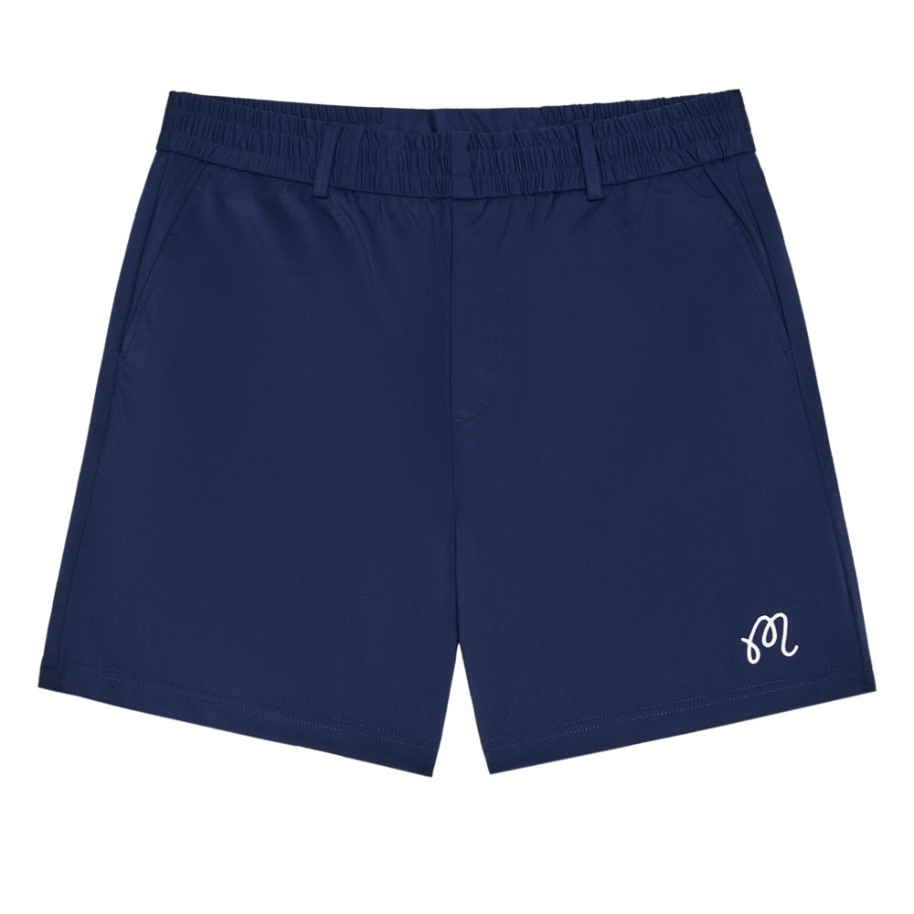 Malbon Golf Shorts - Scooter Coolcore Short - Navy SS26